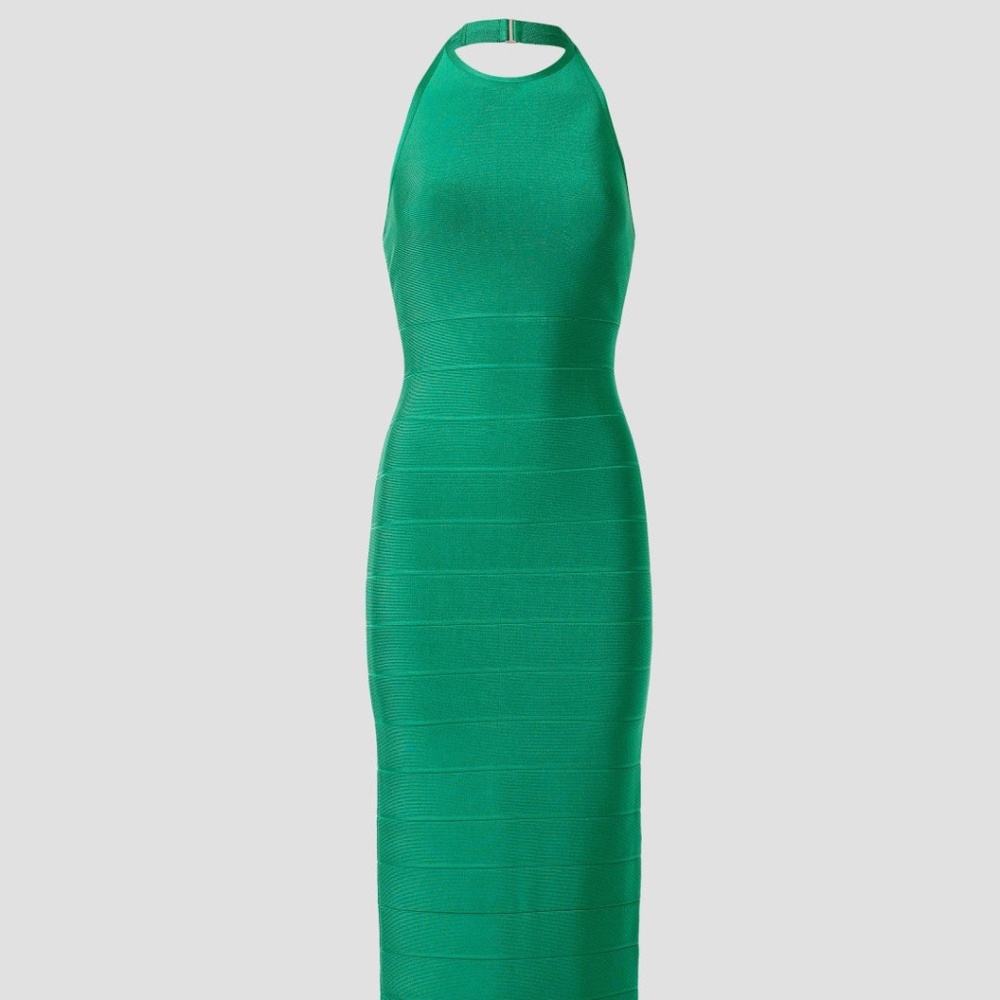 Herve Leger - Halter Bandage Gown - Size 2